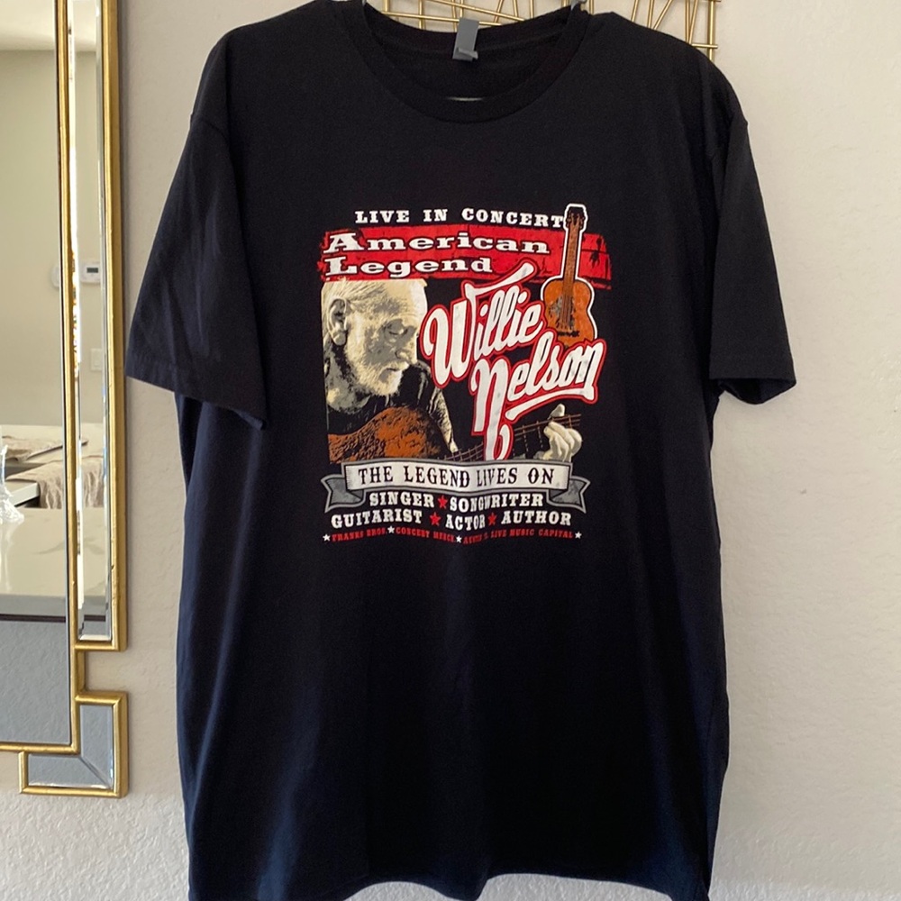 Vintage Willie Nelson Concert t-shirt